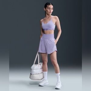 Women's L Nike Dri-FIT Ultra High-Waisted 3" Brief-Lined Shorts